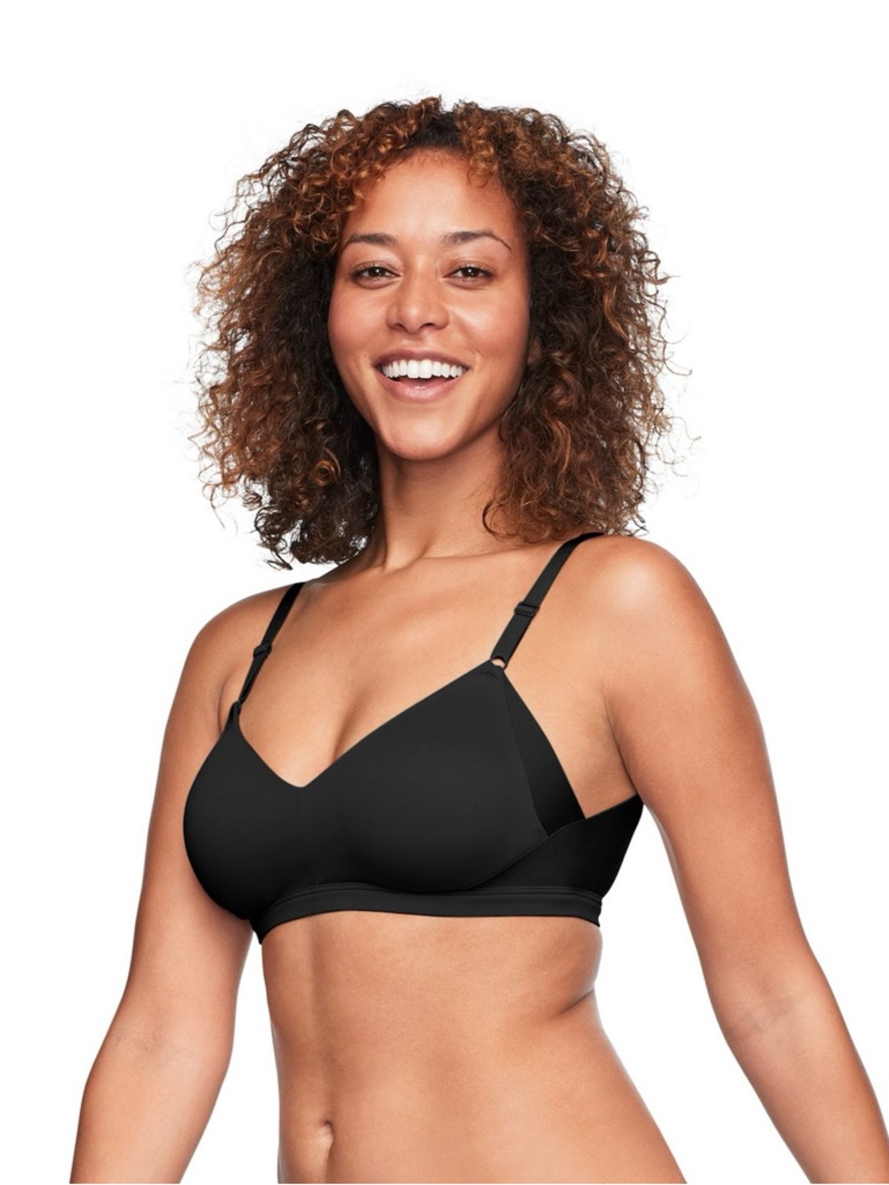 Warners No Side Effects Underarm and Back-Smoothing Comfort Wireless Bra 40C